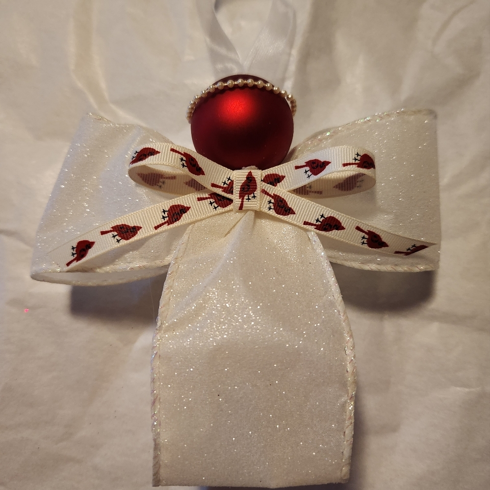 Handmade Ribbon Angel - Picture 3 of 3